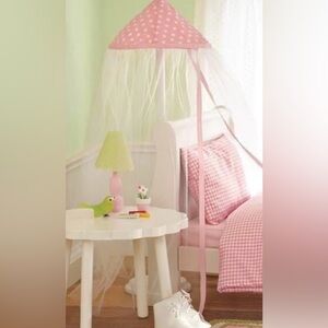 Pottery barn kids retired doll bed canopy NEW